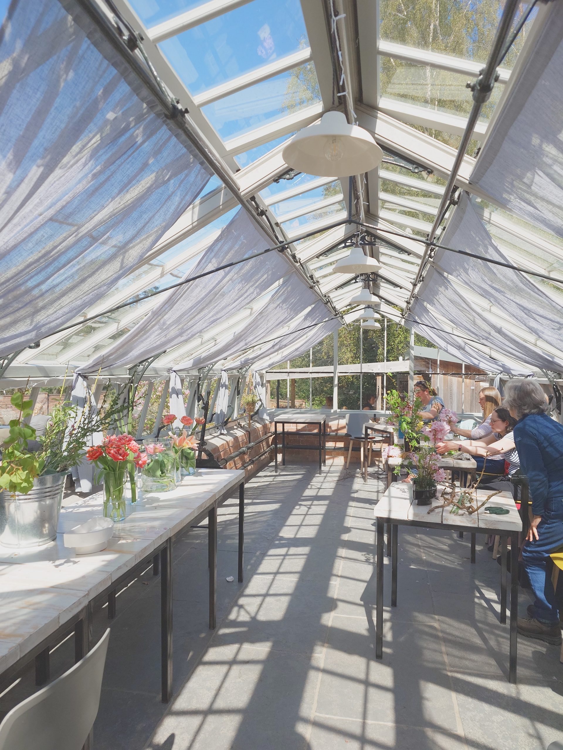The Greenhouse next to The Lingholm Kitchen and Walled Garden